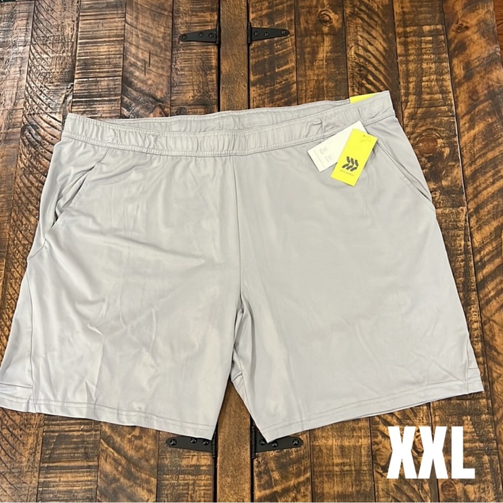 All in Motion XXL Training shorts moist Wicking fast drying in light Gray